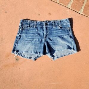 GAP Jeans distressed denim jean shorts!
